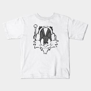 Red Velvet Birthday Mascot Pixel Kids T-Shirt